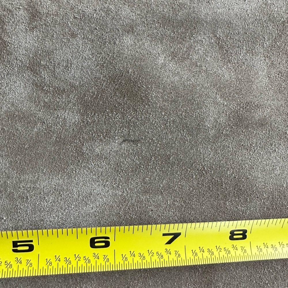 Dooney and Bourke, gray suede shoulder bag - Picture 3 of 7